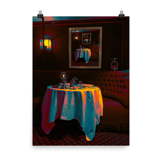 Wine Stained Velvet - Fine Art Poster Print