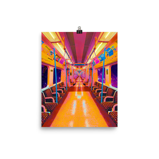 To The Future - Fine Art Poster Print