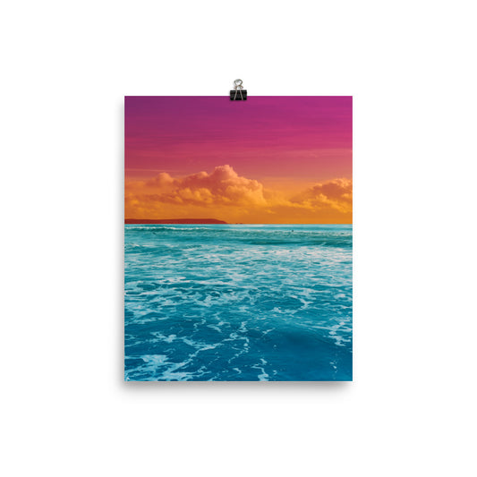 Frankincense Sunset - Fine Art Poster Print