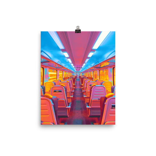 Roller Coaster - Fine Art Poster Print