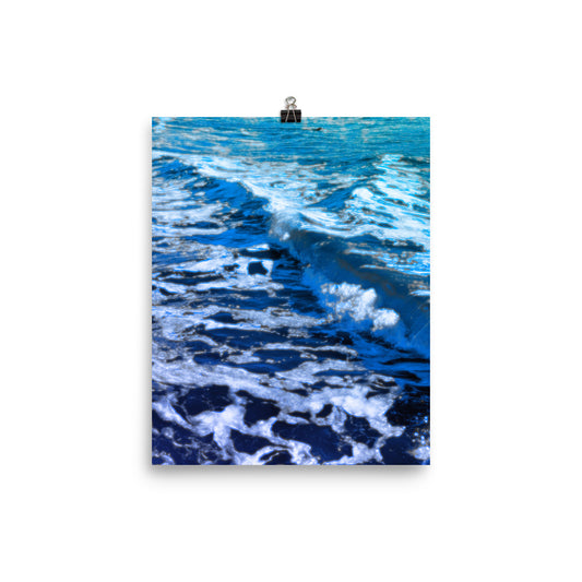 Imperial Deep Blue - Fine Art Poster Print