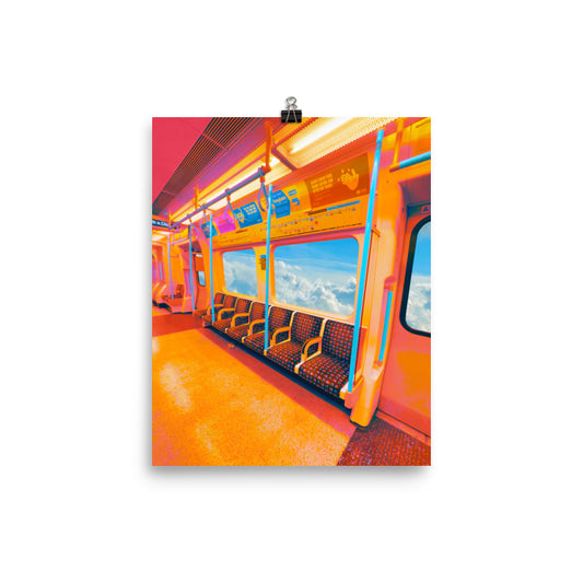 Wind Rider - Fine Art Poster Print