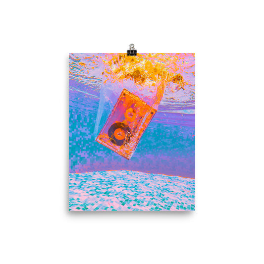 The Hottest Mixtape - Fine Art Poster Print