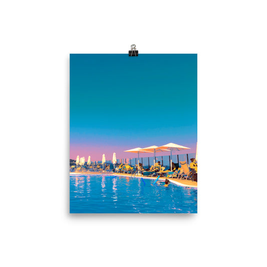 Golden Coast - Fine Art Poster Print