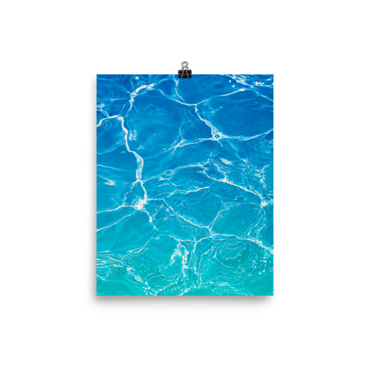 Sapphire Dream - Fine Art Poster Print