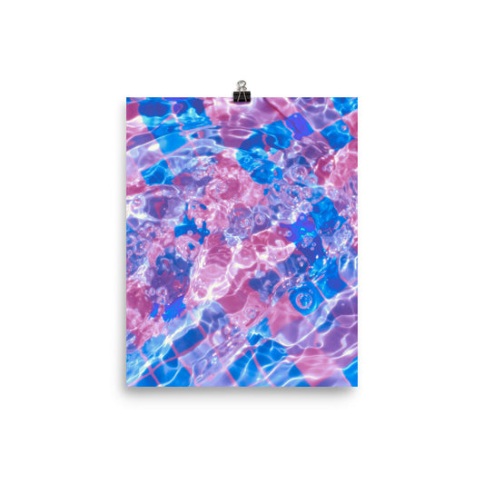 Sunset Splash - Fine Art Poster Print