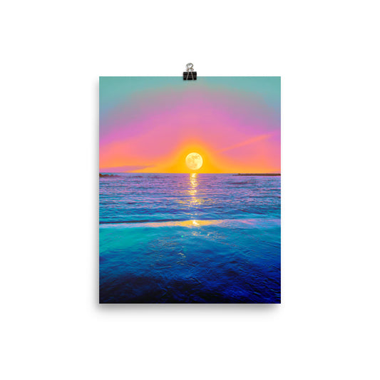 Magic Moon - Fine Art Poster Print