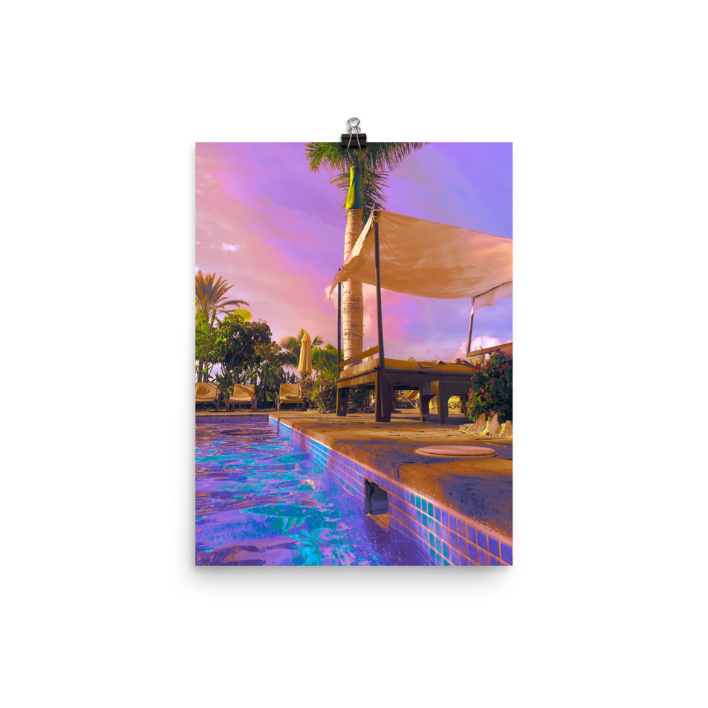 Poster - Poolside Pleasure