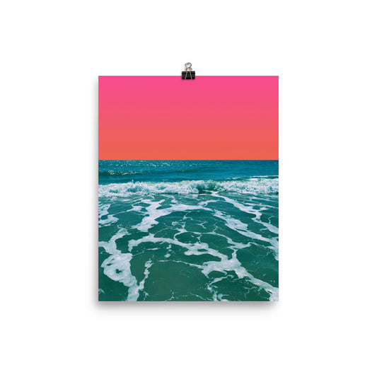 Rosey Sunset - Fine Art Poster Print