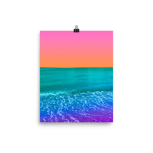 Marmalade Sunset - Fine Art Poster Print