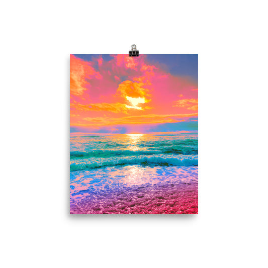 Catastrophic Beauty - Fine Art Poster Print
