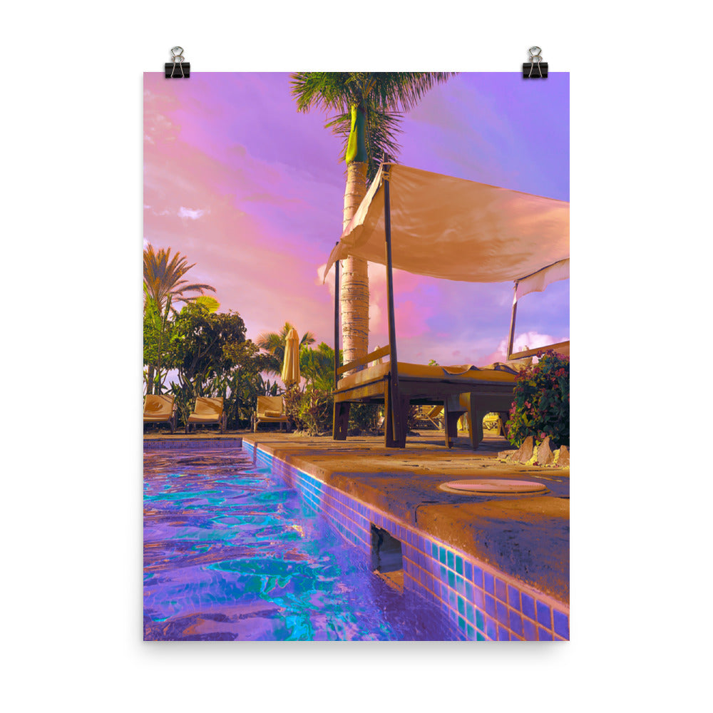 Poster - Poolside Pleasure