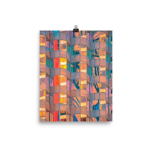 Prismatic Pillars - Fine Art Poster Print