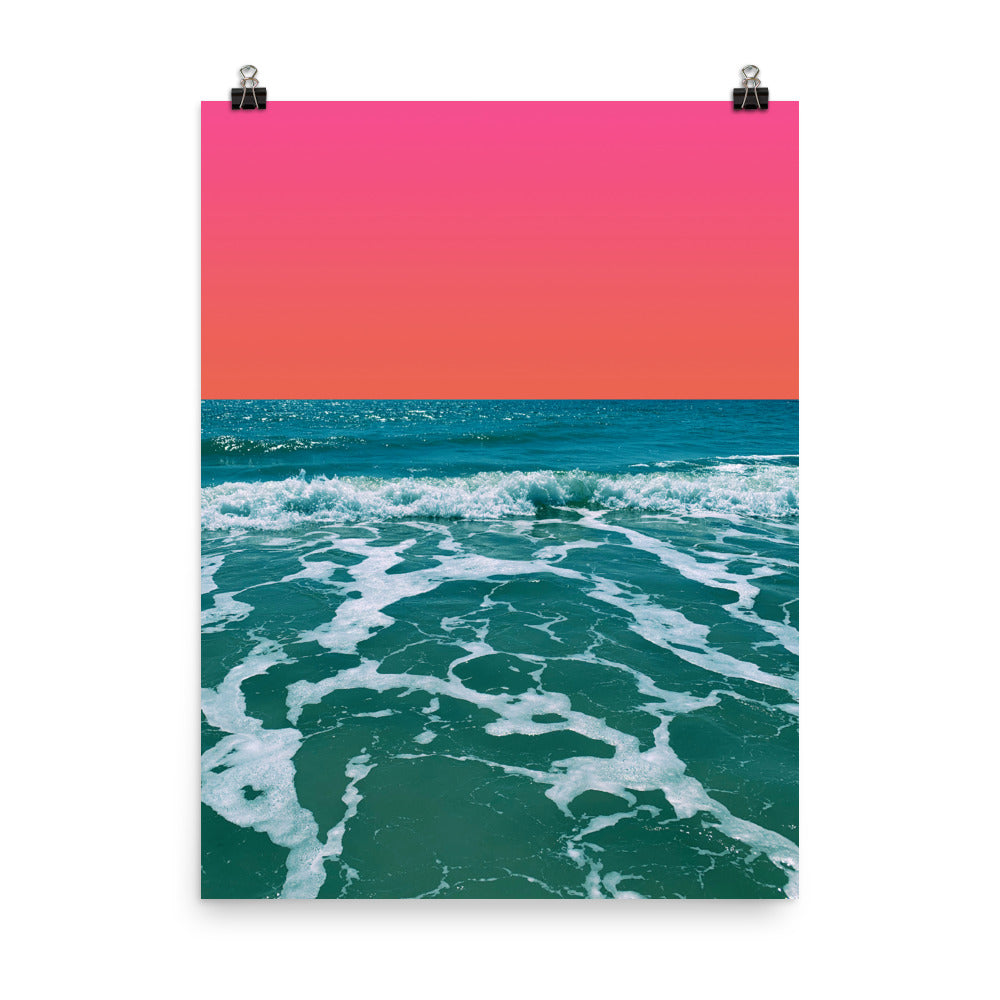 Rosey Sunset - Fine Art Poster Print