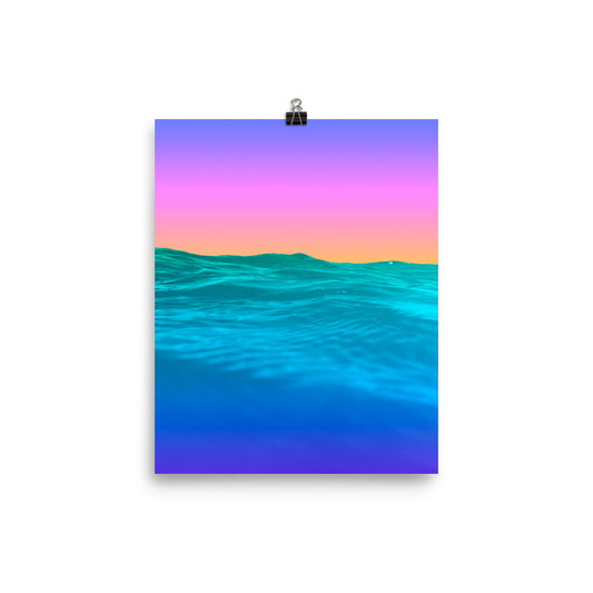 Melted Crayons - Fine Art Poster Print