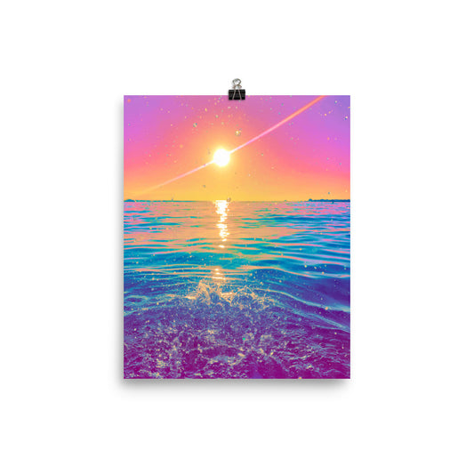 Sun Shower - Fine Art Poster Print