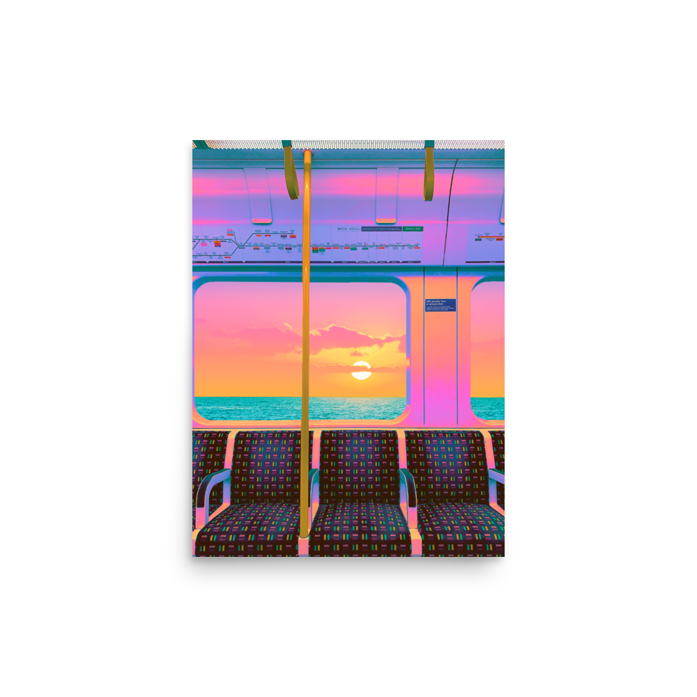 The Paradise Express - Fine Art Print