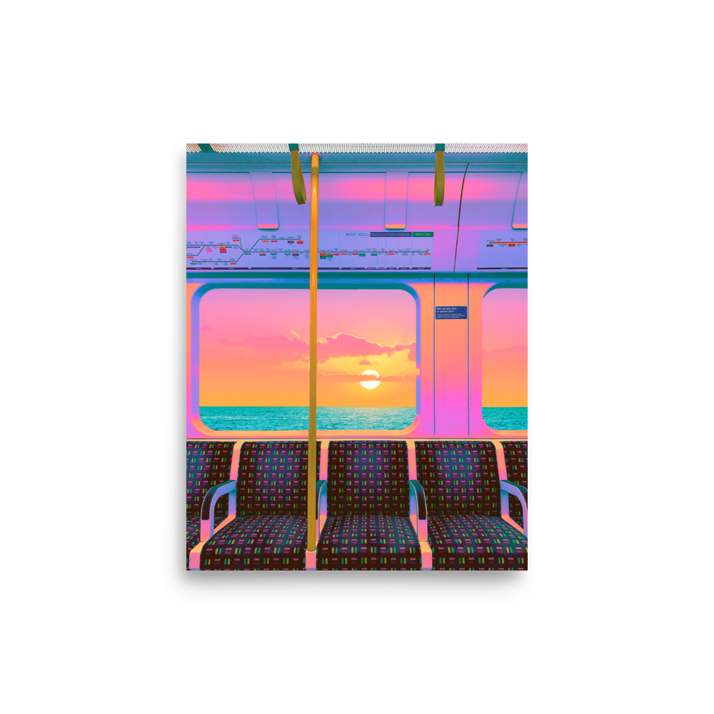 The Paradise Express - Fine Art Print