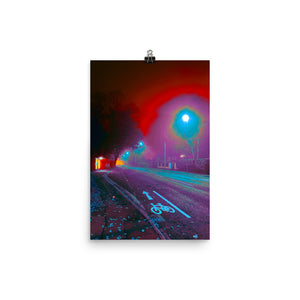 Poster - Neon Racer
