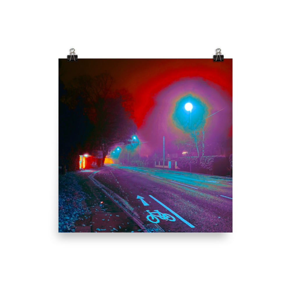 Poster - Neon Racer