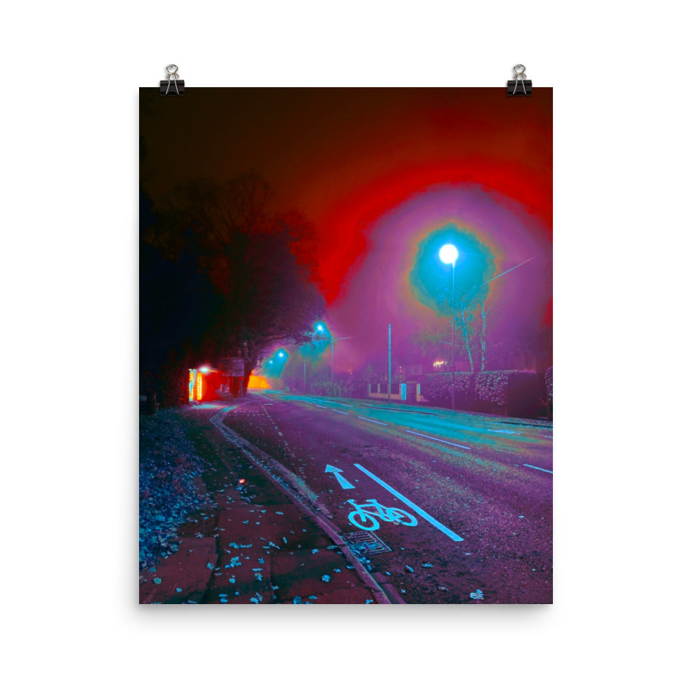 Poster - Neon Racer