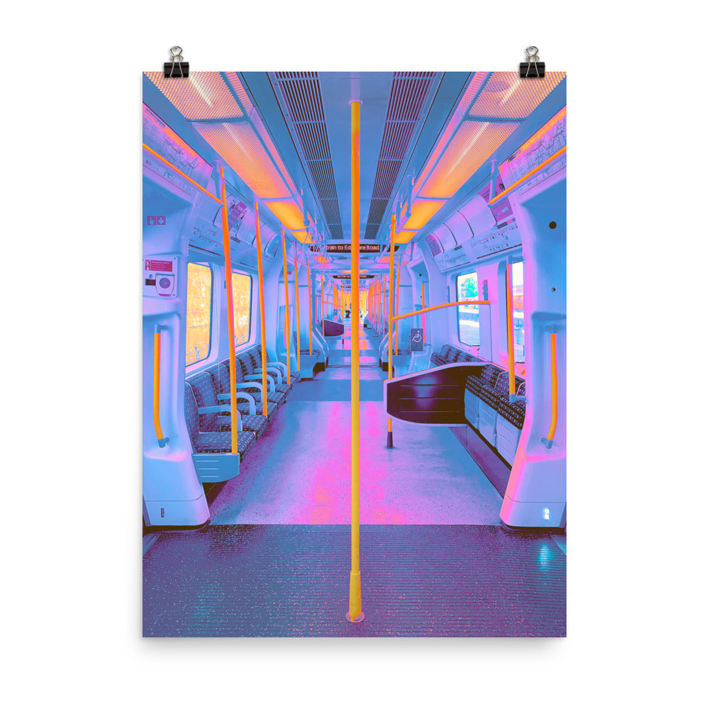 Poster - Blue Raspberry