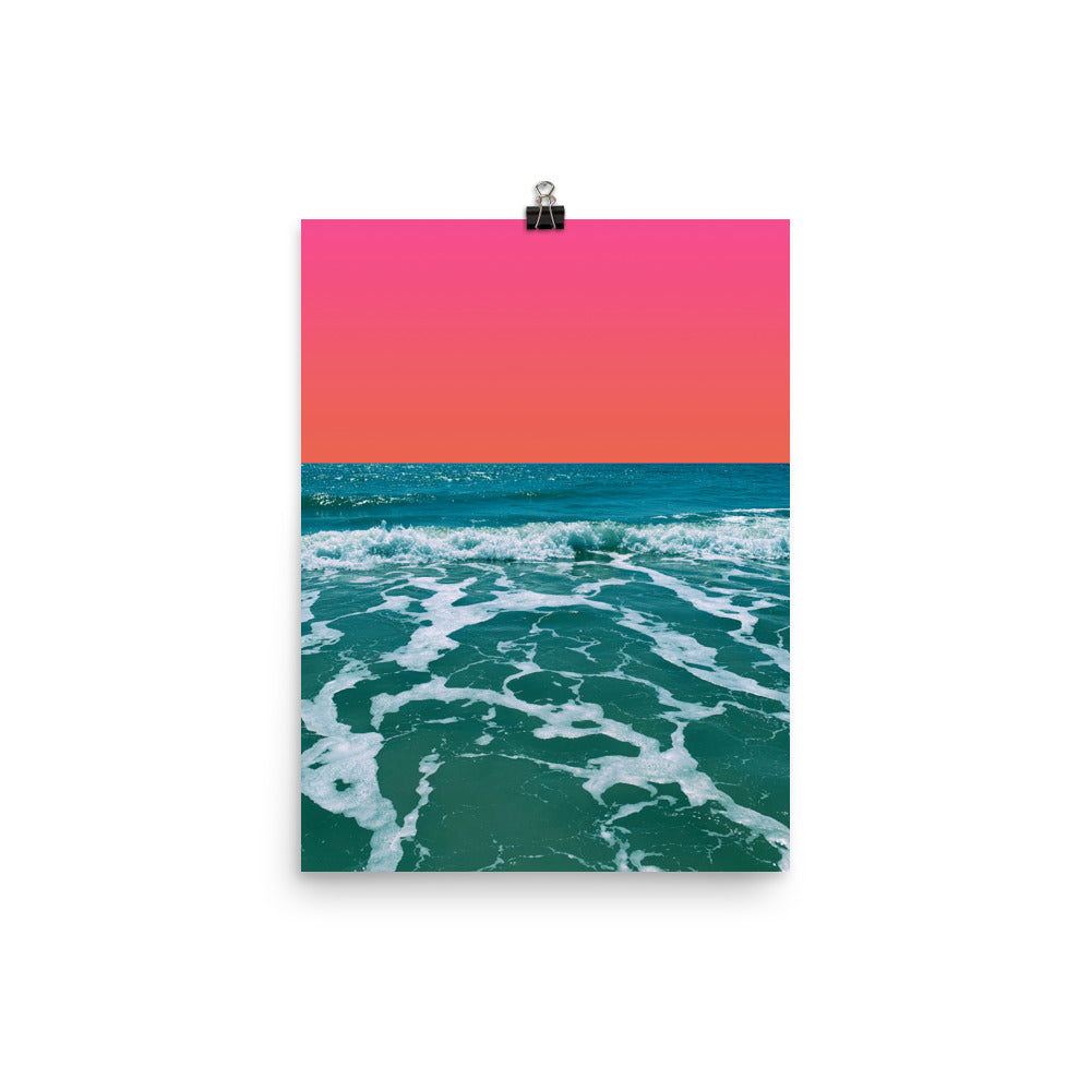 Rosey Sunset - Fine Art Poster Print