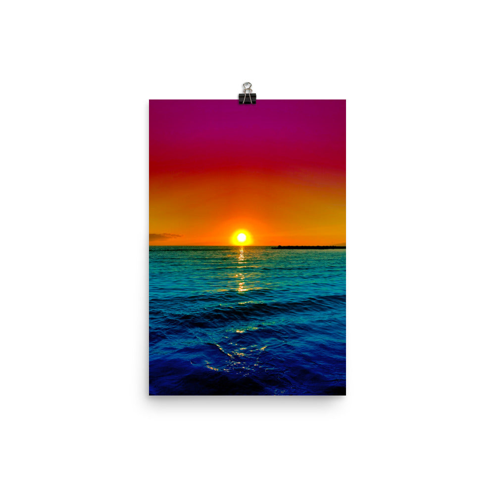 Poster - Sunset Racer