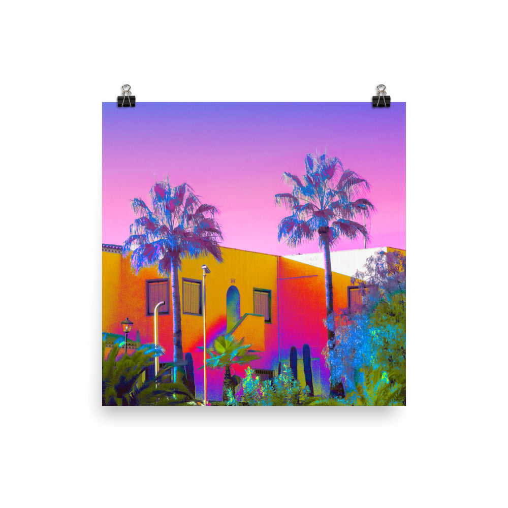Chromotherapeutic Acid - Fine Art Poster Print