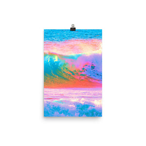 Poster - Waves of Paint