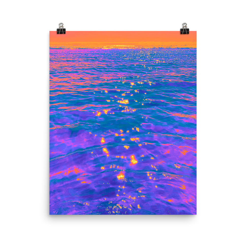 Poster - Pacific Sunset