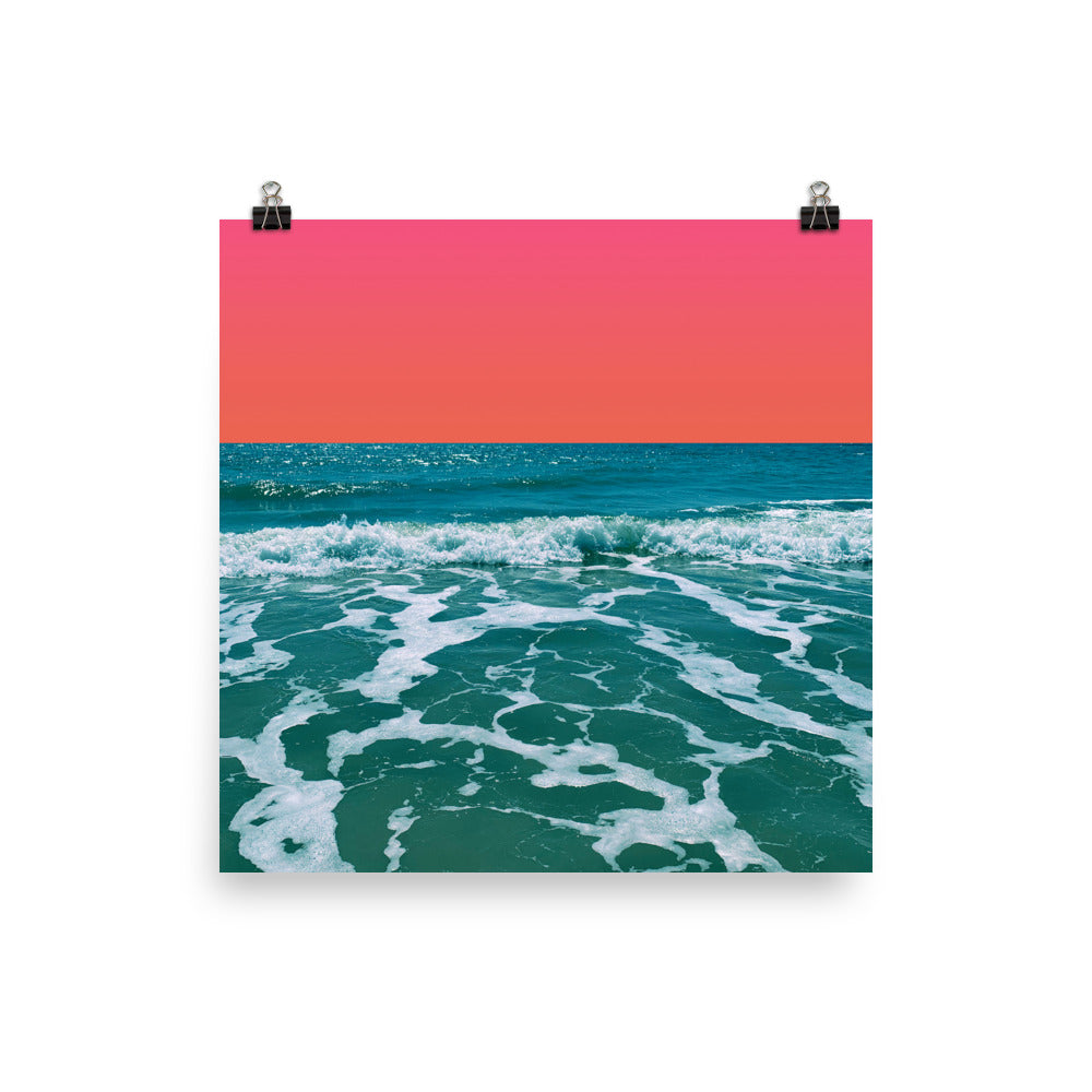 Rosey Sunset - Fine Art Poster Print