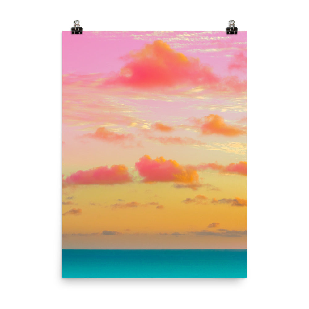 Poster - Cotton Candy Clouds