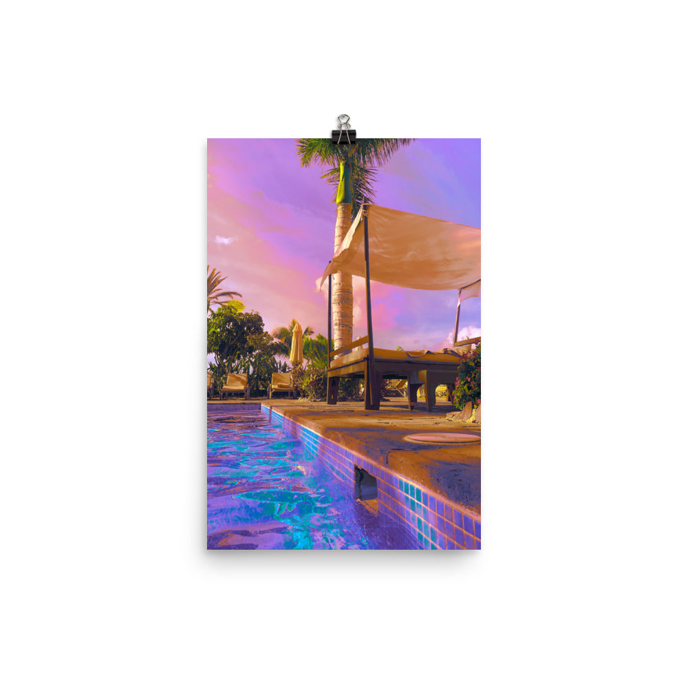 Poster - Poolside Pleasure