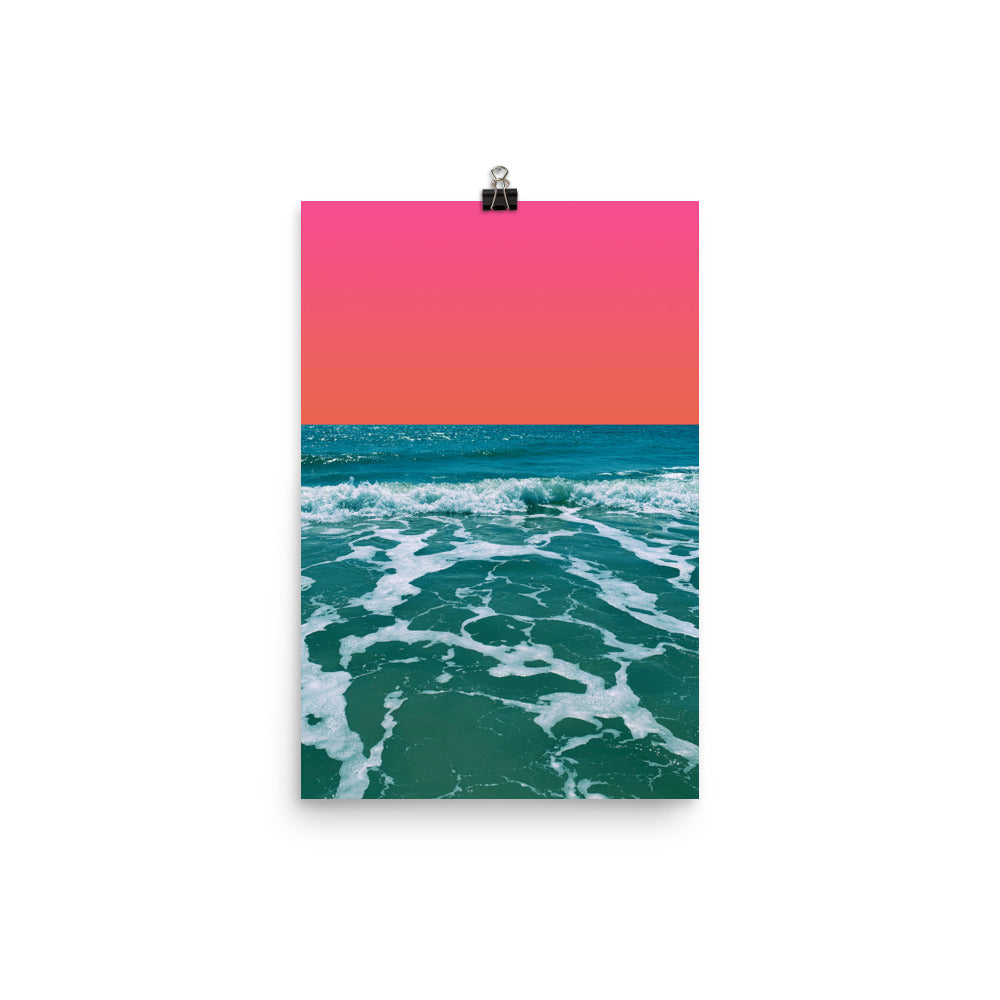 Rosey Sunset - Fine Art Poster Print