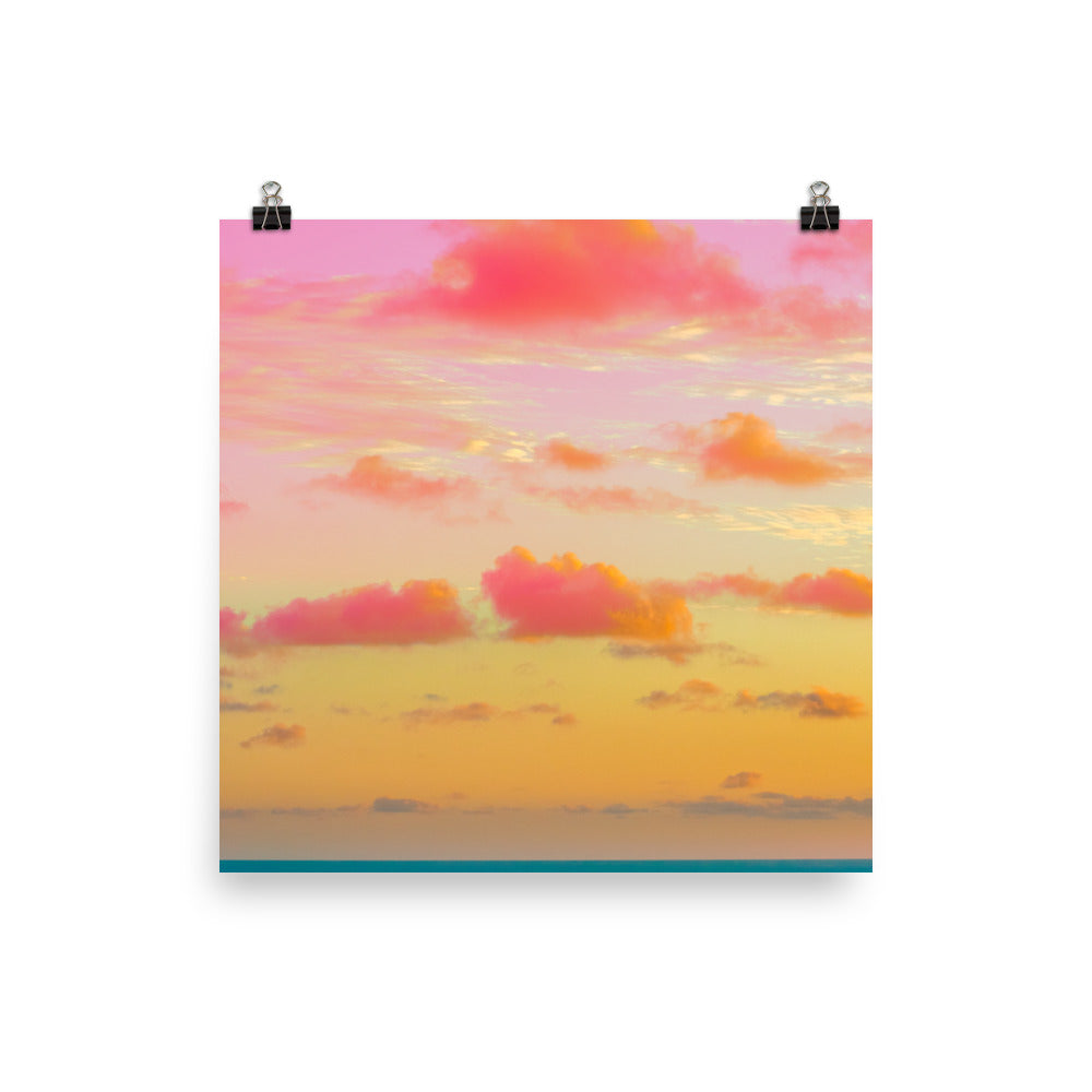 Poster - Cotton Candy Clouds